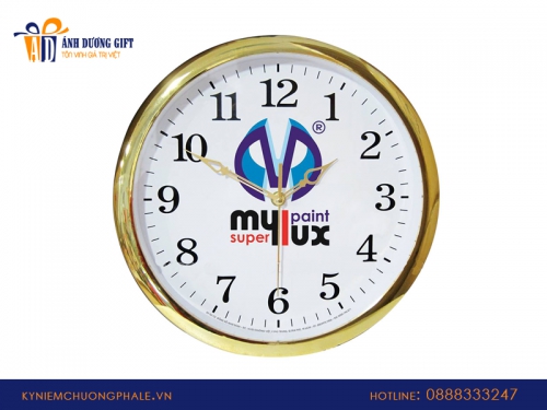 Đồng hồ in logo quà tặng