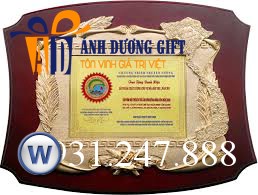 Bảng vinh danh đồng gỗ DG003