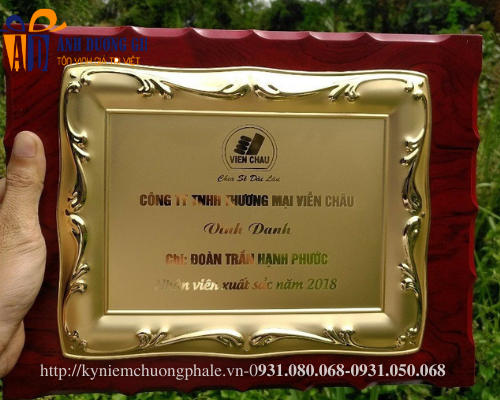 Bảng vinh danh đồng gỗ - ĐG 19