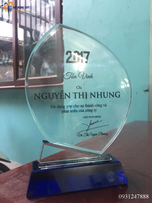 Kỷ niệm chương pha lê KNC00A49