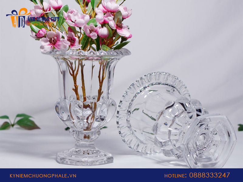 Bình cắm hoa pha lê đẹp